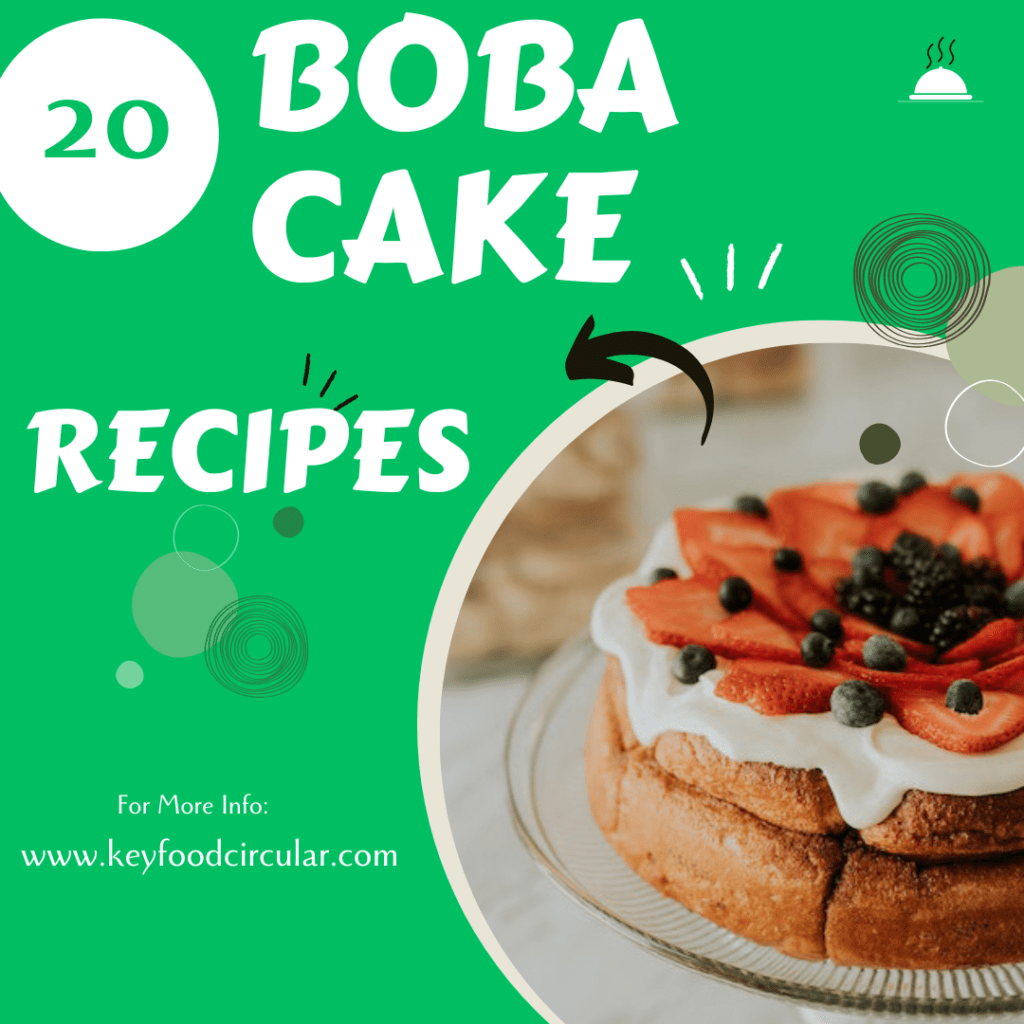 20 best Boba Cake Recipes