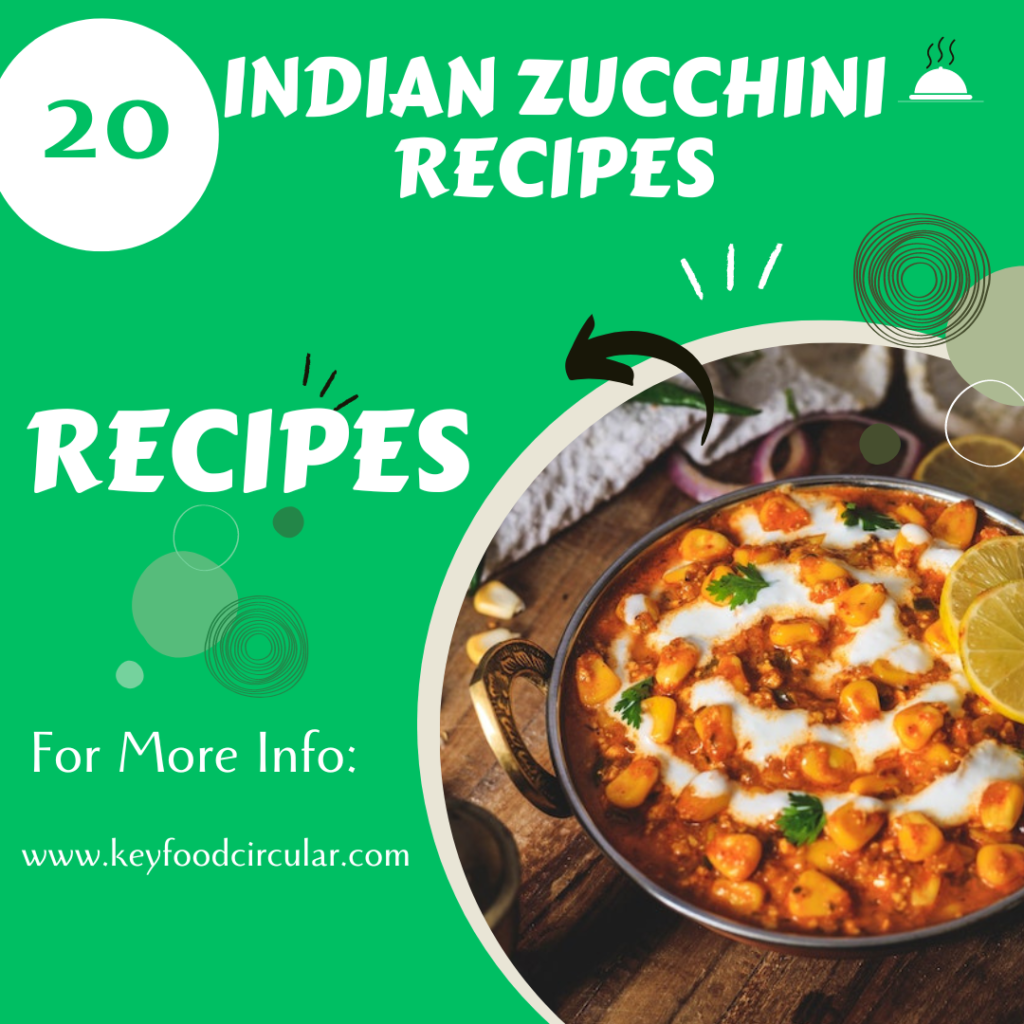 Indian Zucchini Recipes