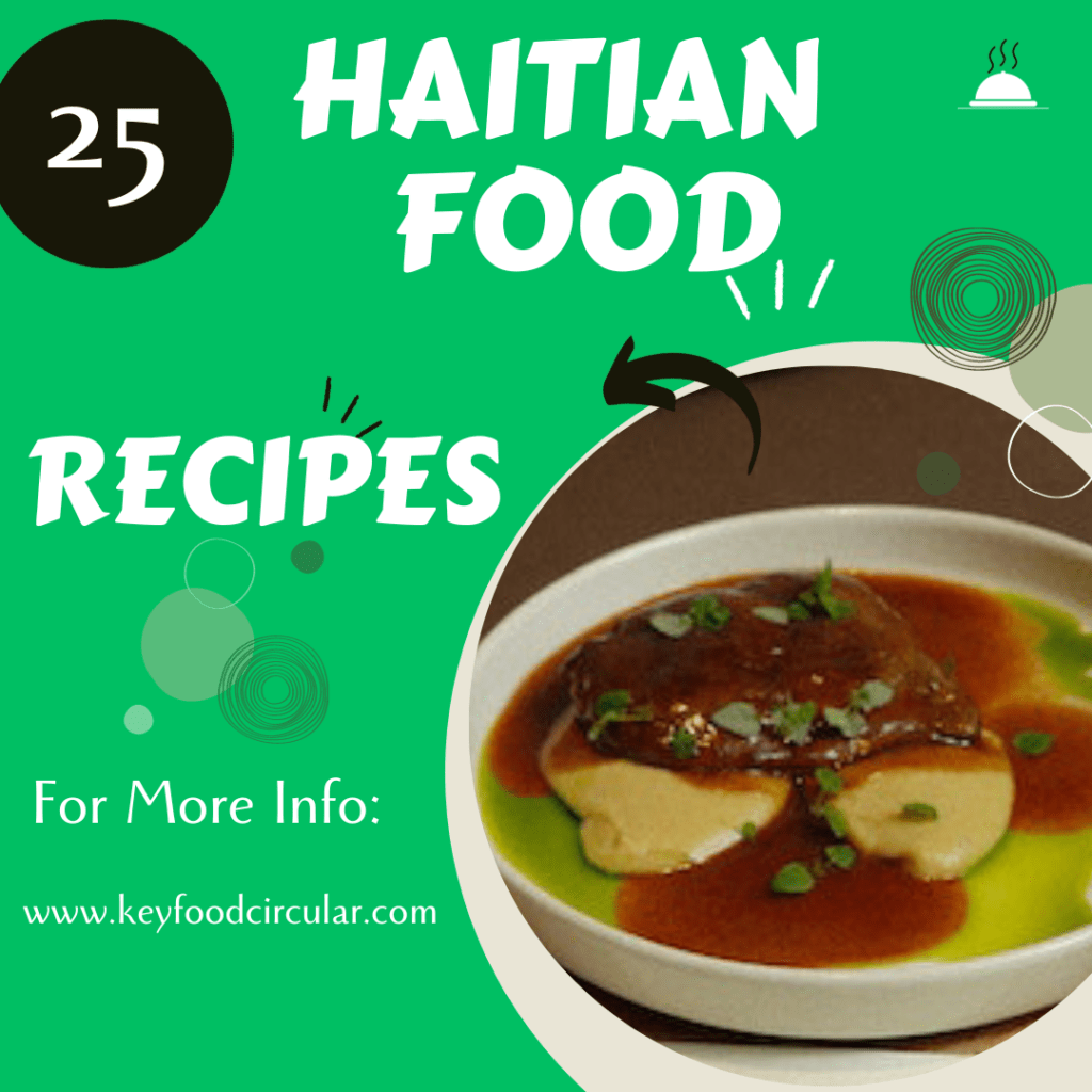 Haitian food recipes